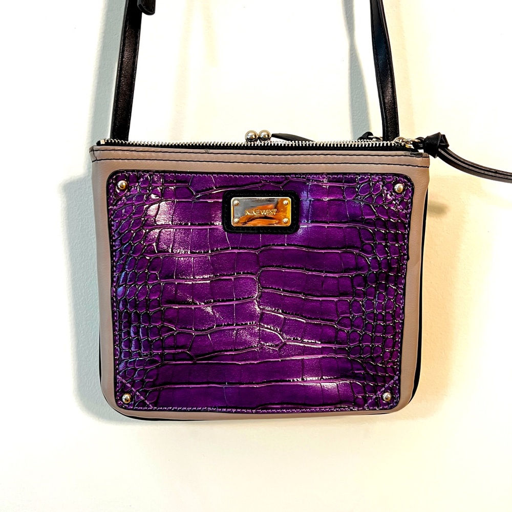 Nine West purple crossbody
